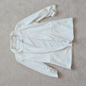 Bar III Women's Lightweight Ruched Sleeve Blazer Size M